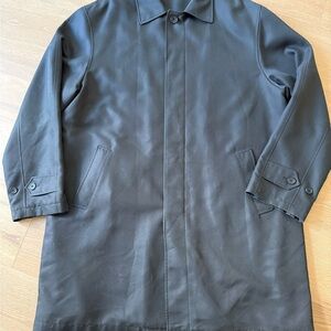 Men's Baker Street OverCoat. Black.  Size 44
